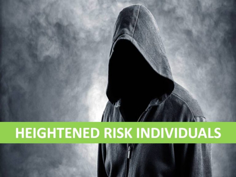 Statistics on Heightened Risk Entities in India